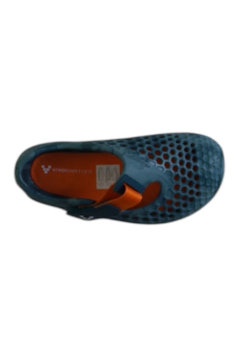 A Multicolour Aqua Shoes from Vivobarefoot in size 3T for boy. (Front View)