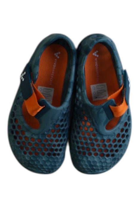 A Multicolour Aqua Shoes from Vivobarefoot in size 3T for boy. (Back View)