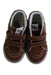 A Brown Sneakers from Vans in size 3T for boy. (Back View)