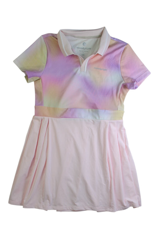 A Multicolour Short Sleeve Dresses from Moody Tiger in size 7Y for girl. (Front View)