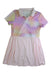 A Multicolour Short Sleeve Dresses from Moody Tiger in size 7Y for girl. (Front View)