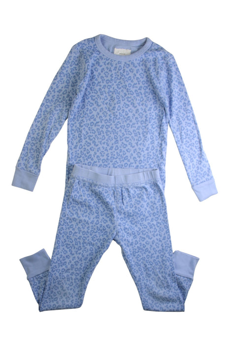 A Blue Pyjama Sets from Crewcuts in size 6T for girl. (Front View)