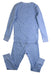 A Blue Pyjama Sets from Crewcuts in size 6T for girl. (Back View)