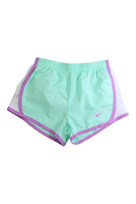 A Green Active Shorts from Nike in size 6T for girl. (Front View)