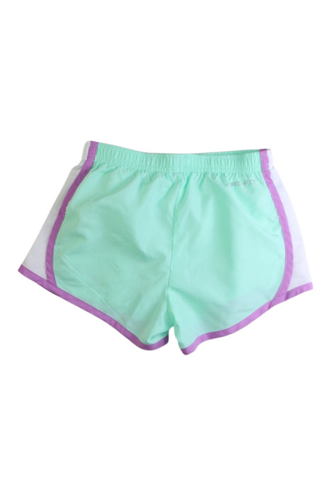 A Green Active Shorts from Nike in size 6T for girl. (Back View)