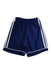 A Navy Active Shorts from Adidas in size 9Y for boy. (Front View)