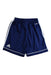 A Navy Active Shorts from Adidas in size 9Y for boy. (Back View)