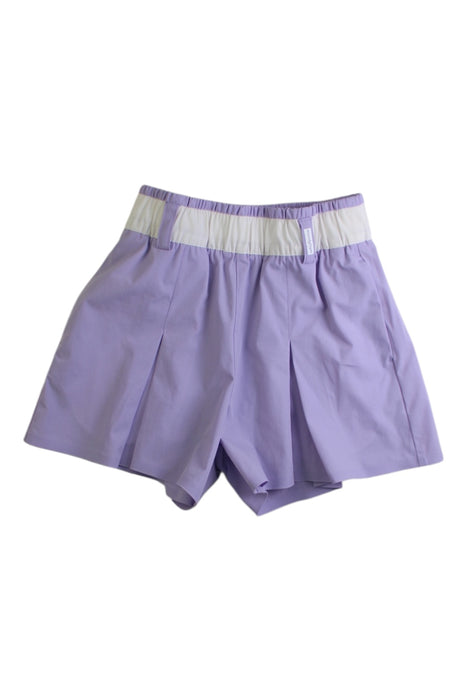 A Purple Active Shorts from Moody Tiger in size 5T for girl. (Front View)