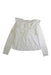 A White Long Sleeve Tops from Crewcuts in size 8Y for girl. (Front View)