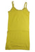 A Yellow Sleeveless Dresses from Excuse My French in size 6T for girl. (Back View)