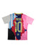A Multicolour Short Sleeve T Shirts from Adidas in size 9Y for boy. (Back View)