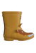 A Yellow Rain Boots from Joules in size 18-24M for boy. (Front View)