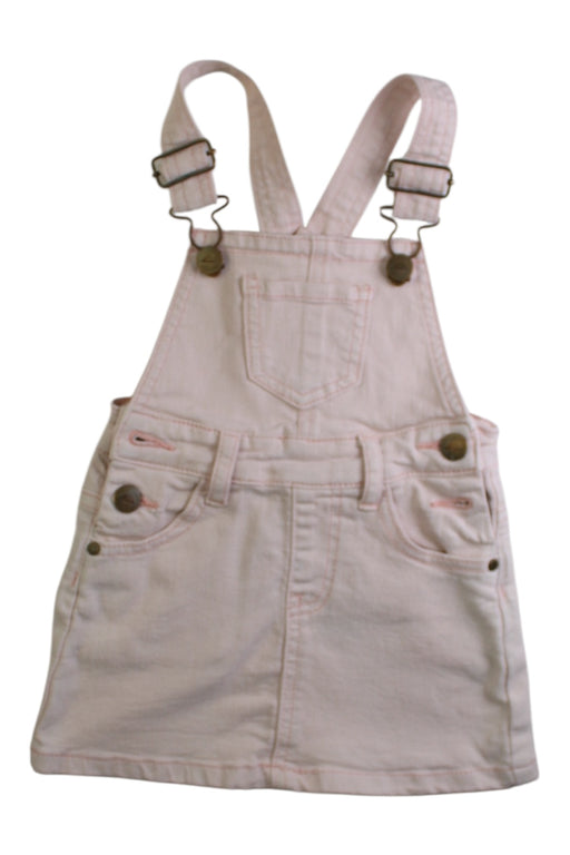 A Pink Overall Dresses from Jamie Kay in size 6-12M for girl. (Front View)