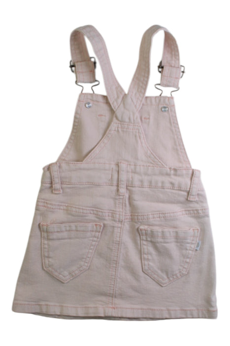 A Pink Overall Dresses from Jamie Kay in size 6-12M for girl. (Back View)