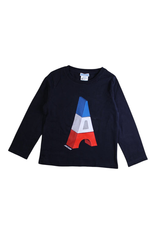 A Multicolour Long Sleeve T Shirts from Jacadi in size 6T for boy. (Front View)