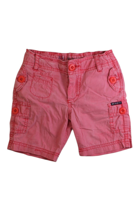 A Pink Shorts from Pepe Jeans in size 4T for boy. (Front View)