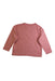 A Pink Long Sleeve T Shirts from Monoprix in size 5T for boy. (Back View)