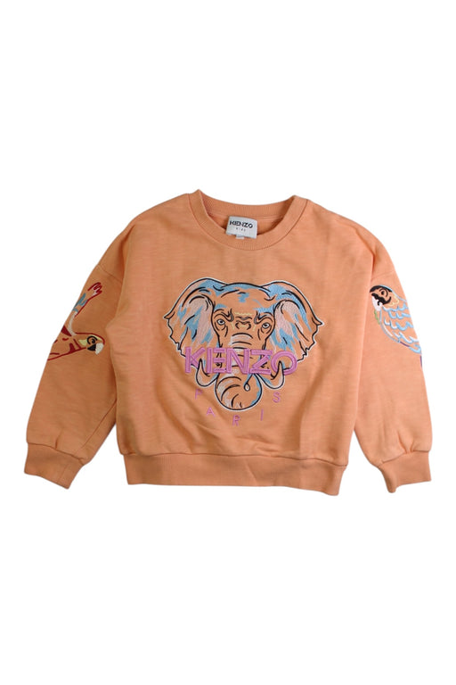 A Multicolour Crewneck Sweatshirts from Kenzo in size 6T for boy. (Front View)