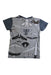 A Grey Short Sleeve T Shirts from Molo in size 5T for boy. (Back View)