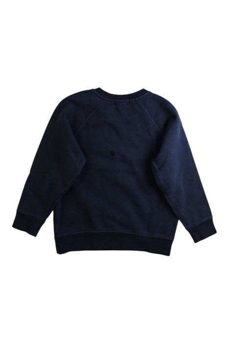 A Navy Crewneck Sweatshirts from French Disorder in size 5T for boy. (Back View)