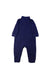 A Navy Long Sleeve Rompers from Ralph Lauren in size 6-12M for boy. (Back View)