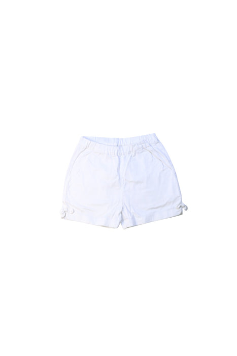 A White Shorts from Kingkow in size 4T for girl. (Front View)