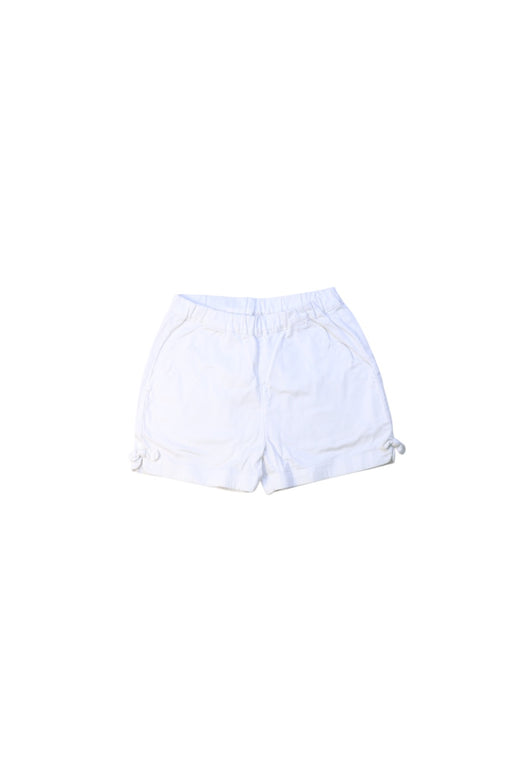 A White Shorts from Kingkow in size 4T for girl. (Front View)