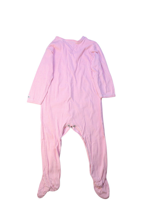 A Pink Onesies from Petit Bateau in size 2T for girl. (Back View)