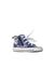 A Blue Sneakers from Converse in size 4T for neutral. (Front View)