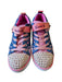 A Pink Sneakers from Skechers in size 10Y for girl. (Front View)