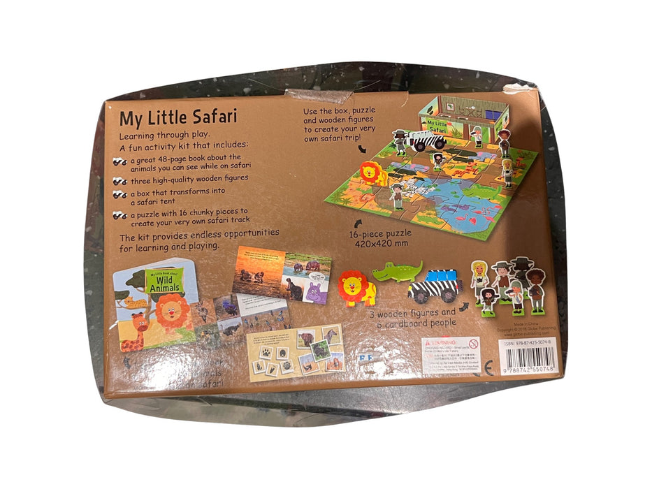 A Multicolour Board Games & Puzzles from My Little Village in size 3T for neutral. (Back View)