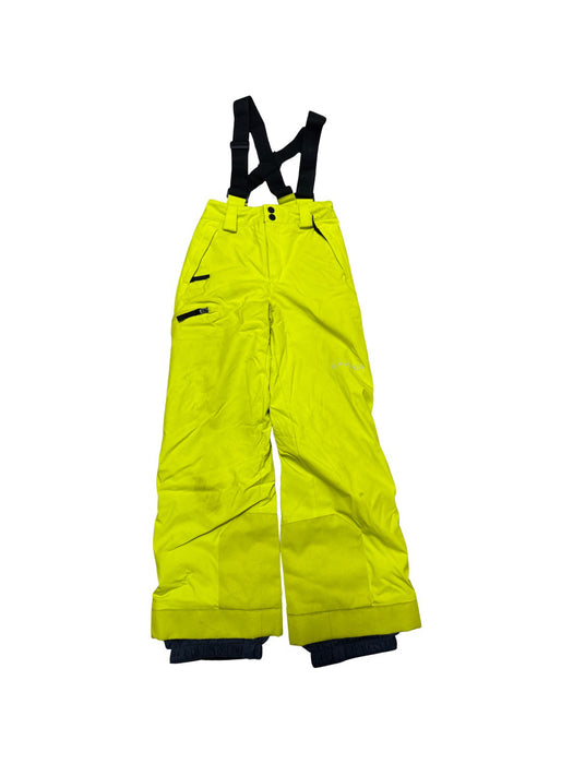 A Yellow Ski Pants & Salopettes from Spyder in size 12Y for neutral. (Front View)