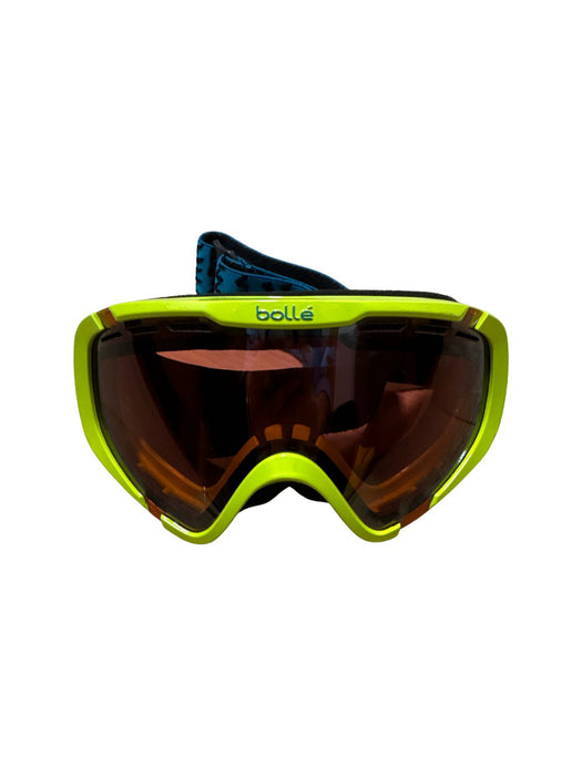 A Green Ski Goggles from Bolle in size 8Y for neutral. (Front View)