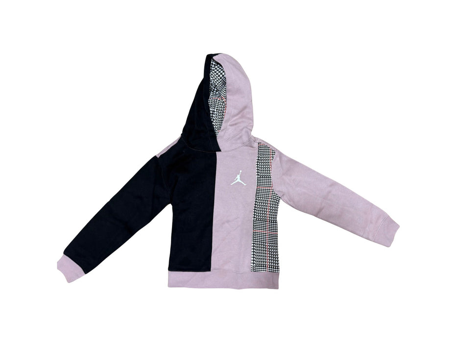 A Black Hooded Sweatshirts from Nike in size 13Y for girl. (Front View)