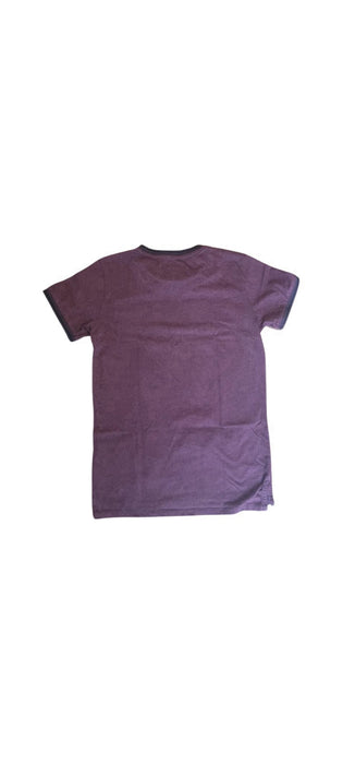 A Burgundy Short Sleeve T Shirts from Baker by Ted Baker in size 9Y for boy. (Back View)