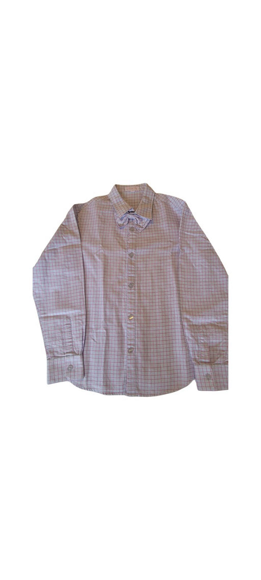 A Purple Long Sleeve Polos from Nicholas & Bears in size 10Y for boy. (Front View)