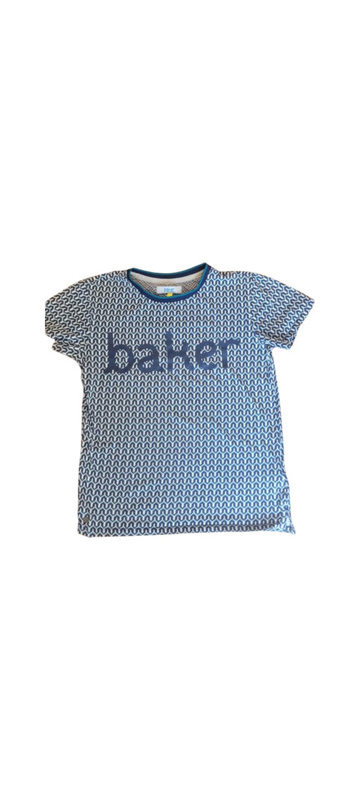 A Blue Short Sleeve T Shirts from Baker by Ted Baker in size 9Y for boy. (Front View)