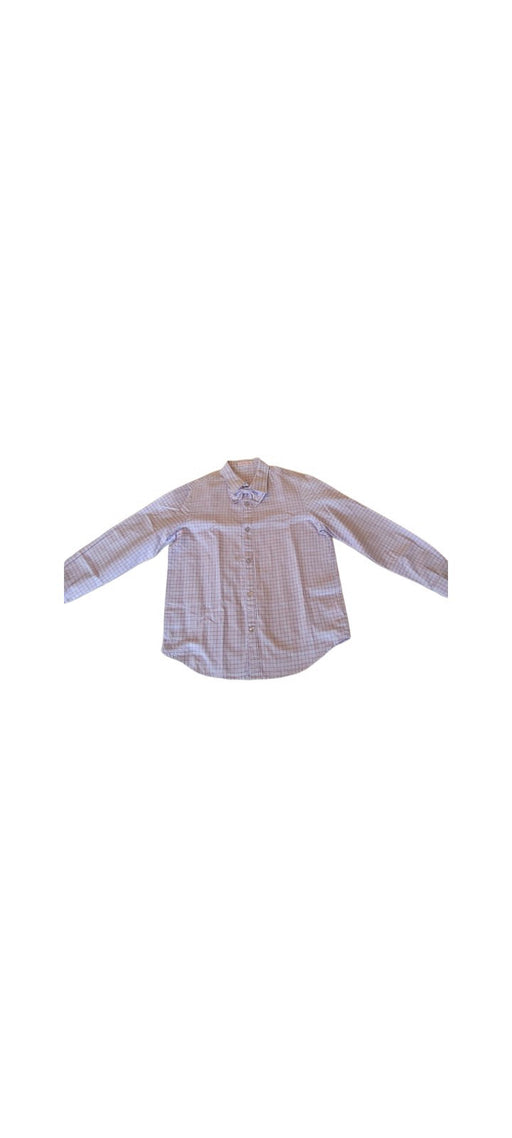 A Beige Long Sleeve Polos from Velveteen in size 10Y for boy. (Front View)
