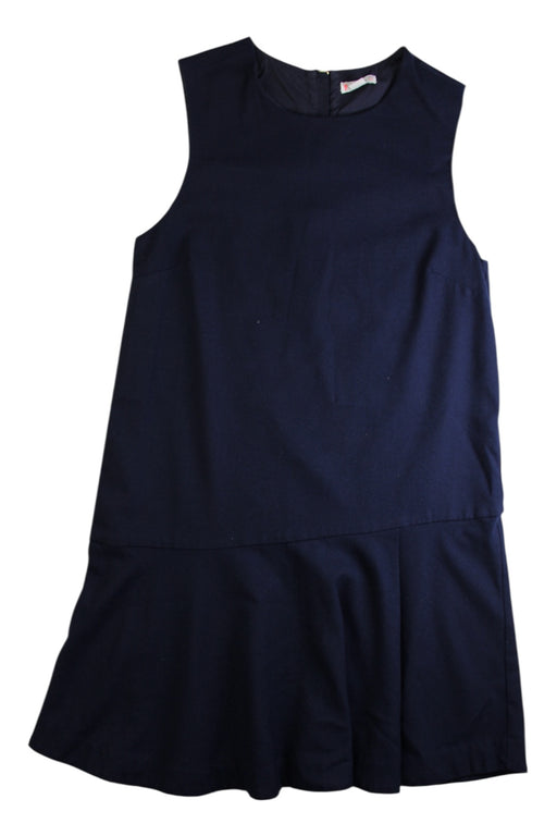 A Navy Sleeveless Dresses from Crewcuts in size 14Y for girl. (Front View)