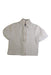 A White Buttoned Sweatshirts from Janie & Jack in size 3T for girl. (Front View)