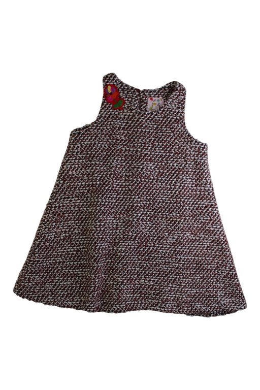 A Multicolour Sleeveless Dresses from Lovie by Mary J in size 2T for girl. (Front View)
