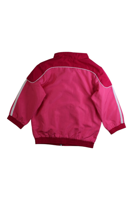 A Pink Lightweight Jackets from Adidas in size 18-24M for girl. (Back View)