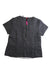 A Grey Short Sleeve Tops from Crewcuts in size 5T for girl. (Back View)