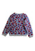 A Blue Sweatshirts from Petit Bateau in size 5T for girl. (Back View)