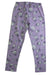 A Purple Casual Pants from Le Petit Pumm in size 5T for girl. (Back View)