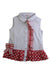 A Red Sleeveless Tops from Nicholas & Bears in size 6T for girl. (Front View)