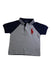 A Grey Short Sleeve Polos from Polo Ralph Lauren in size 2T for boy. (Front View)