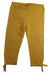A Yellow Leggings from La Compagnie des Petits in size 4T for girl. (Back View)