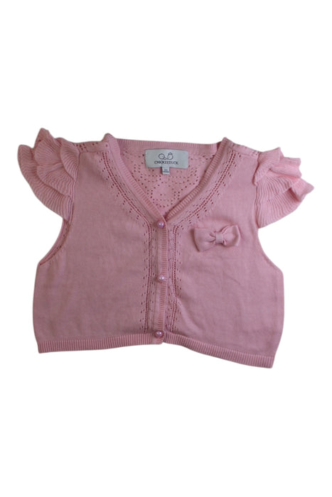 A Pink Cardigans from Chickeeduck in size 10Y for girl. (Front View)