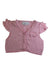 A Pink Cardigans from Chickeeduck in size 10Y for girl. (Front View)
